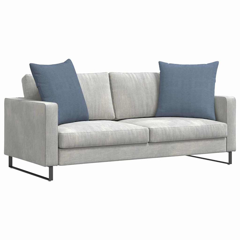 Load image into Gallery viewer, Vidaxl sofa kussens 2 stuks blauw 80 x 80 cm cordstof
