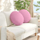 Vidaxl zitkussens 2 pcs roze ø50 x 19 cm stof