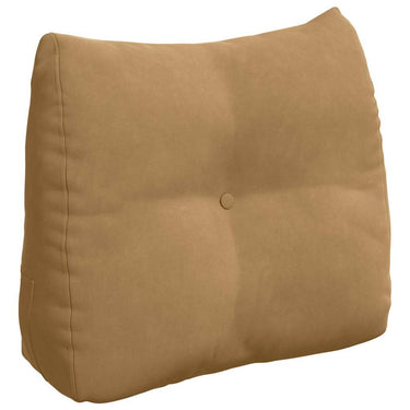 Vidaxl rugkussen bruin 60 x 24 x 50 cm fluweel