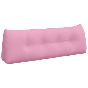 Vidaxl rugkussen roze 140 x 24 x 50 cm stof