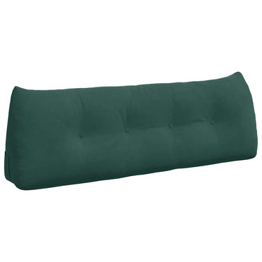Vidaxl rugkussen donkergroen 140 x 24 x 50 cm fluweel