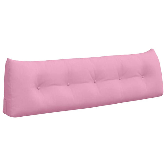 Vidaxl rugkussen roze 160 x 24 x 50 cm stof