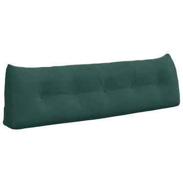 Vidaxl rugkussen donkergroen 160 x 24 x 50 cm fluweel