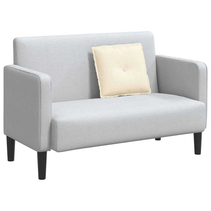 Load image into Gallery viewer, Vidaxl rugkussen crème 50 x 45 cm cordstof
