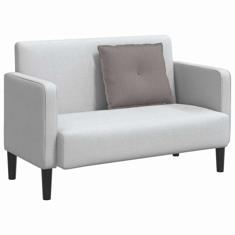Load image into Gallery viewer, Vidaxl rugkussen taupe 60 x 19 x 50 cm stof
