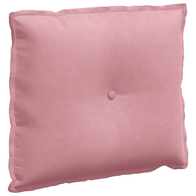 Load image into Gallery viewer, Vidaxl rugkussen roze 60 x 50 cm cordstof
