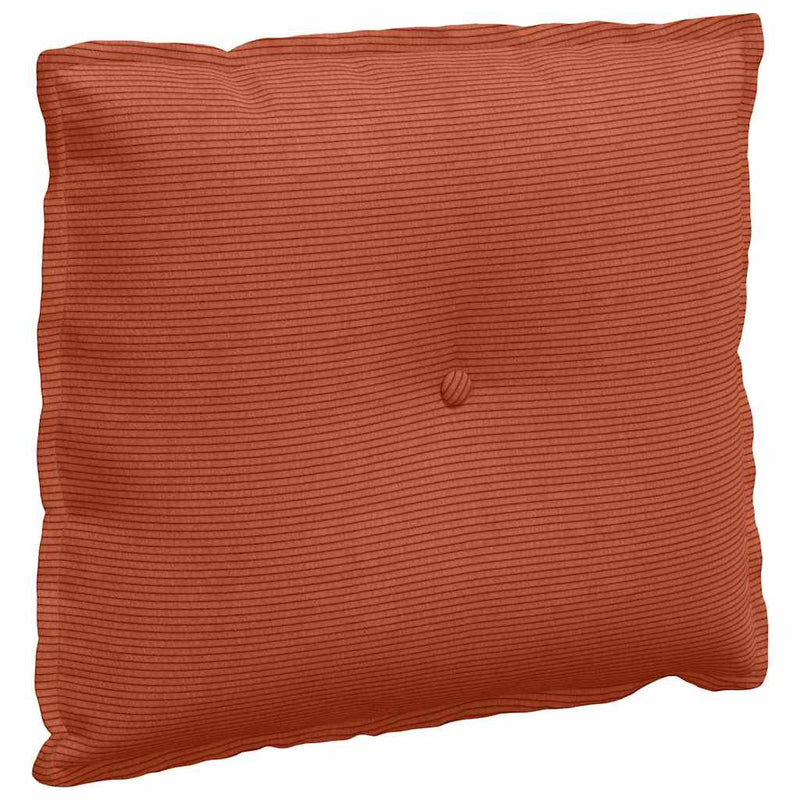 Load image into Gallery viewer, Vidaxl rugkussen rood-oranje 60 x 50 cm cordstof
