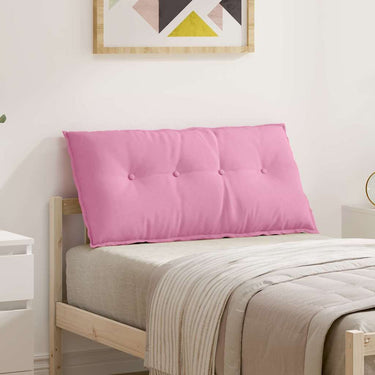 Vidaxl rugkussen roze 100 x 19 x 50 cm stof