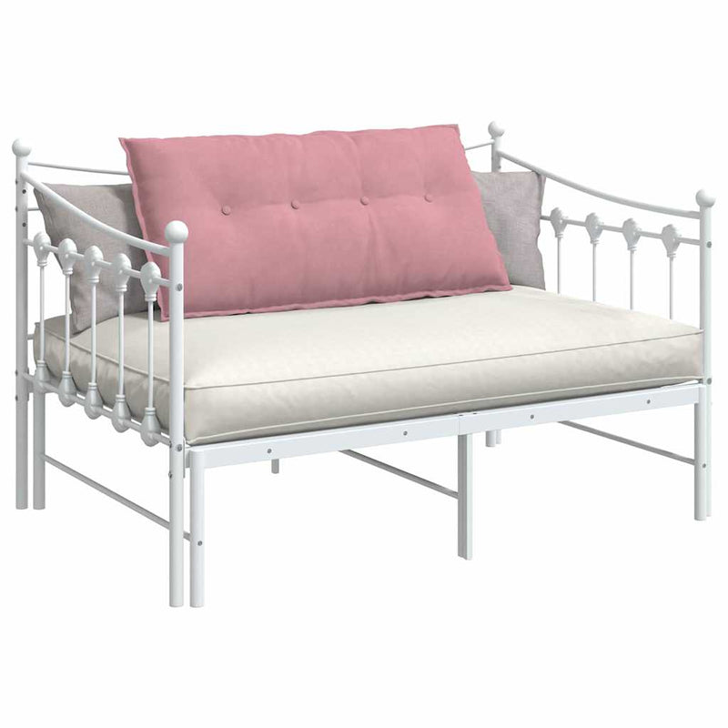 Load image into Gallery viewer, Vidaxl rugkussen roze 100 x 50 cm cordstof
