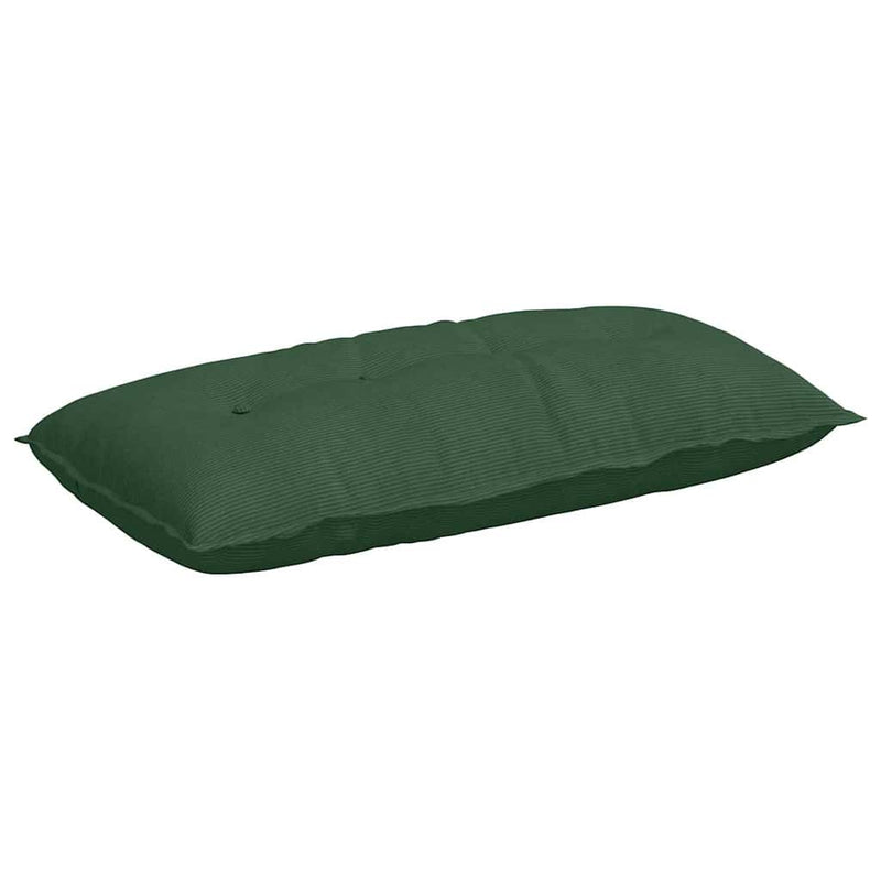 Load image into Gallery viewer, Vidaxl rugkussen jungle groen 100 x 50 cm cordstof
