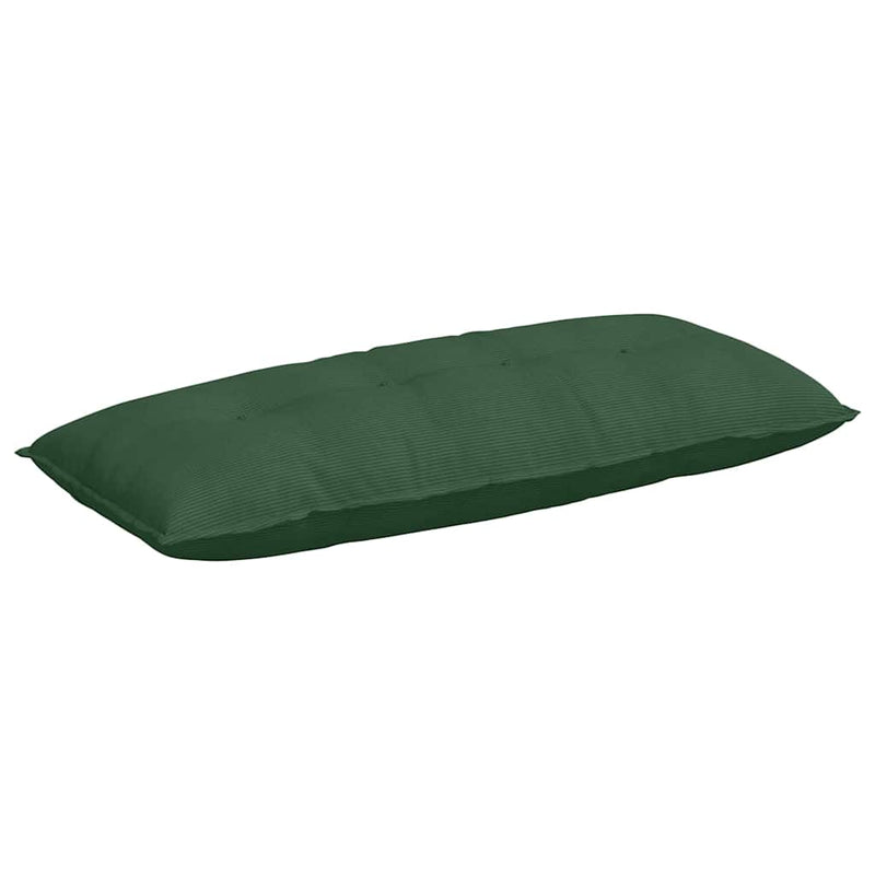 Load image into Gallery viewer, Vidaxl rugkussen jungle groen 120 x 50 cm cordstof
