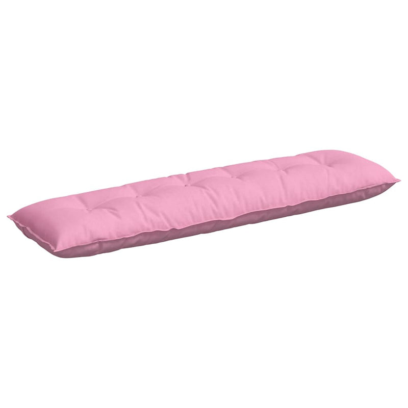 Load image into Gallery viewer, Vidaxl rugkussen roze 180 x 19 x 50 cm stof
