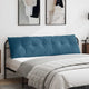 Vidaxl rugkussen blauw 180 x 50 cm katoen stof