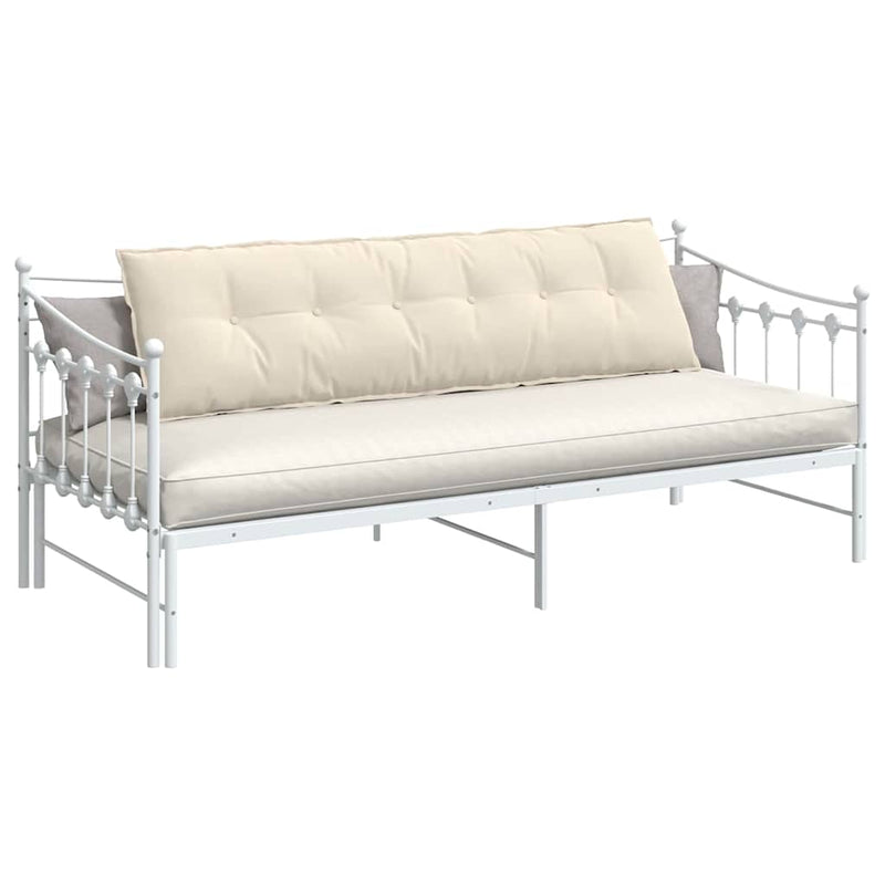 Load image into Gallery viewer, Vidaxl rugkussen beige 180 x 50 cm microvezel stof
