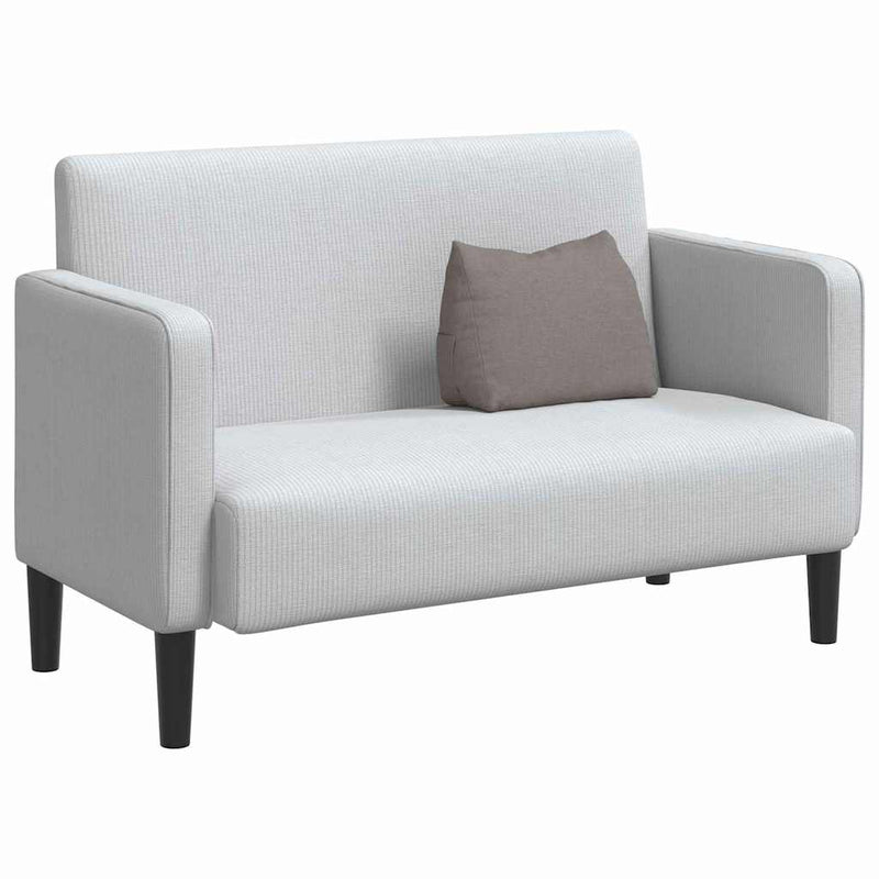 Load image into Gallery viewer, Vidaxl rugkussen taupe 45 x 20 x 35 cm stof
