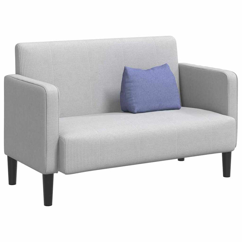 Load image into Gallery viewer, Vidaxl rugkussen jeans blauw 45 x 20 x 35 cm stof
