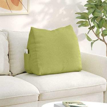 Vidaxl rugkussen lichtgroen 60 x 20 x 50 cm stof