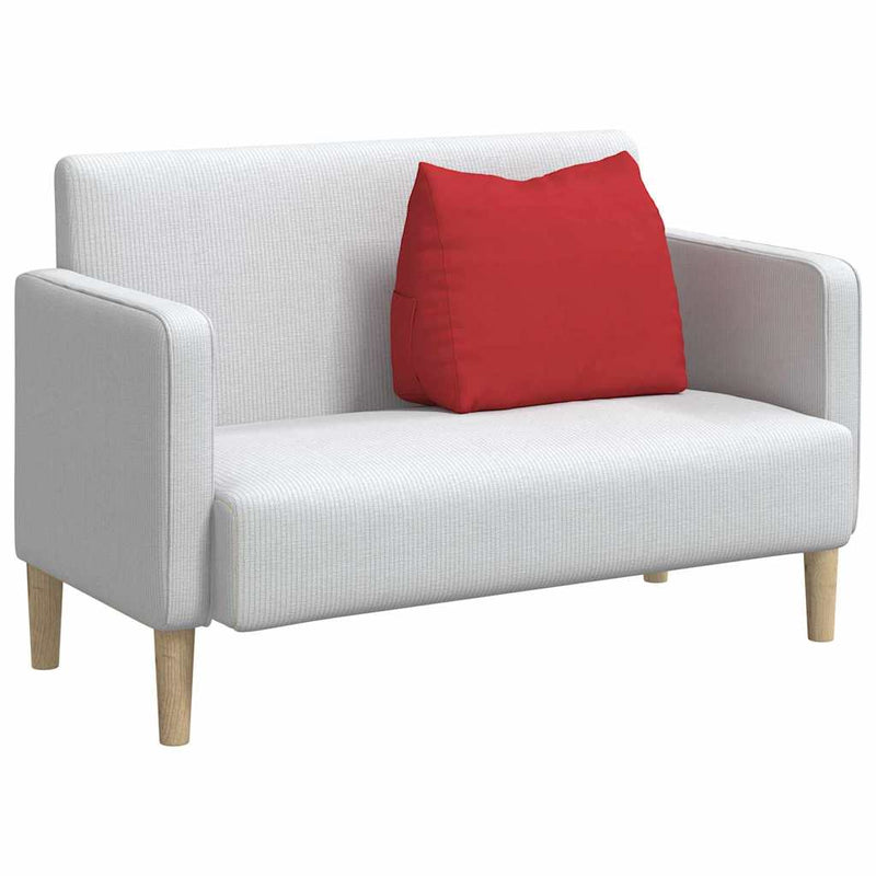 Load image into Gallery viewer, Vidaxl rugkussen rood 60 x 20 x 50 cm stof
