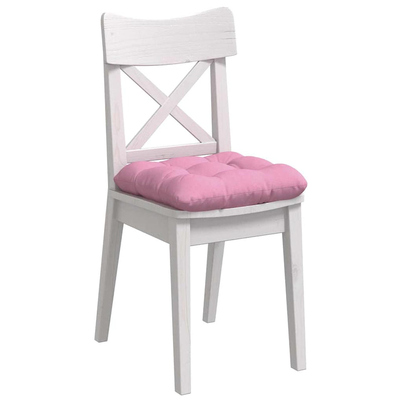 Load image into Gallery viewer, Vidaxl zitkussens 4 pcs roze 40 x 40 x 12 cm stof
