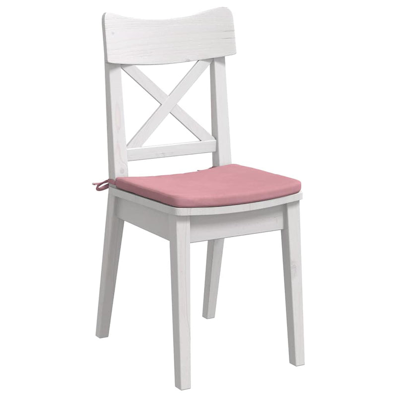 Load image into Gallery viewer, Vidaxl zitkussens 4 pcs roze 40 x 40 x 3 cm fluweel
