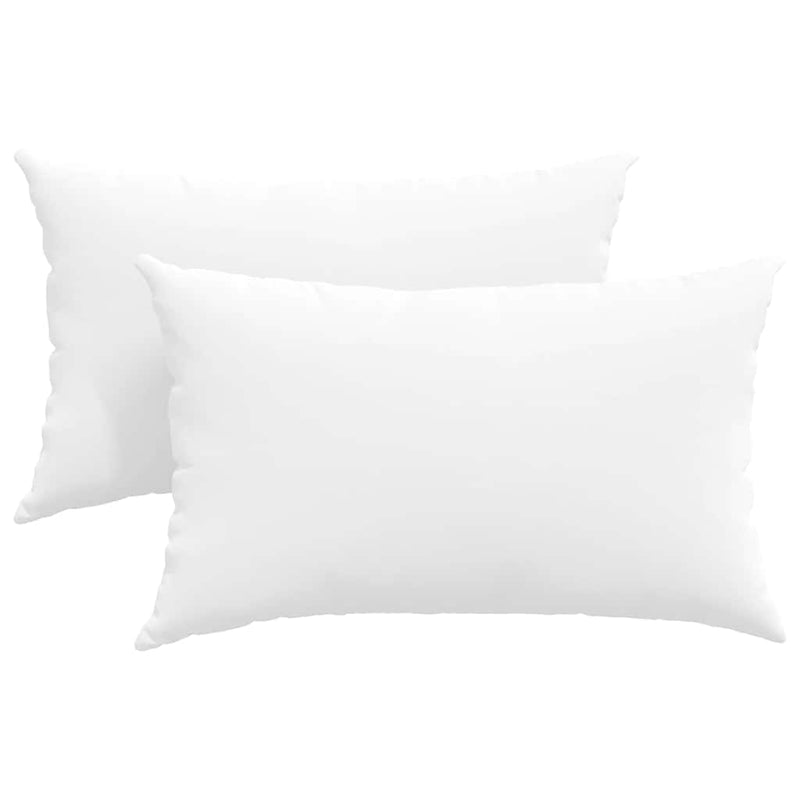 Load image into Gallery viewer, Vidaxl sofa kussens 2 pcs wit 50 x 30 cm stof
