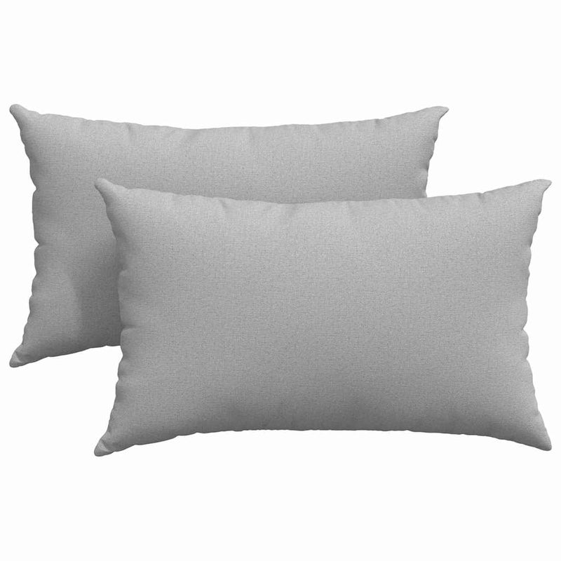Load image into Gallery viewer, Vidaxl sofa kussens 2 pcs wolkengrijs 50 x 30 cm stof
