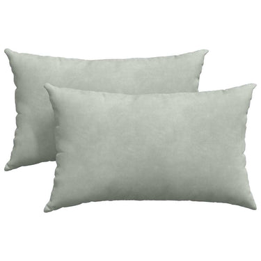 Vidaxl sofa kussens 2 stuks lichtgrijs 50 x 30 cm cordstof