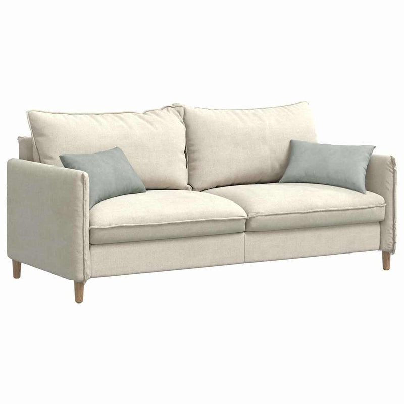 Load image into Gallery viewer, Vidaxl sofa kussens 2 stuks lichtgrijs 50 x 30 cm cordstof
