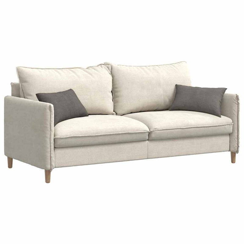 Load image into Gallery viewer, Vidaxl sofa kussens 2 stuks lichtgrijs 50 x 30 cm cordstof
