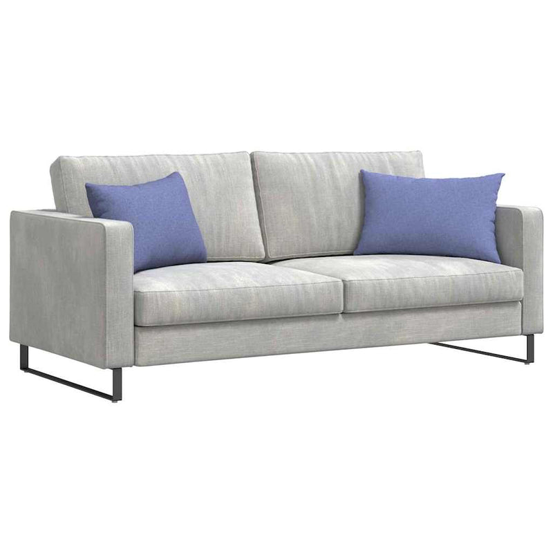 Load image into Gallery viewer, Vidaxl sofa kussens 2 pcs jeans blauw 60 x 40 cm stof
