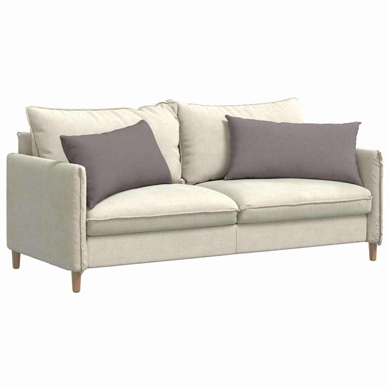 Load image into Gallery viewer, Vidaxl sofa kussens 2 pcs taupe 80 x 40 cm stof
