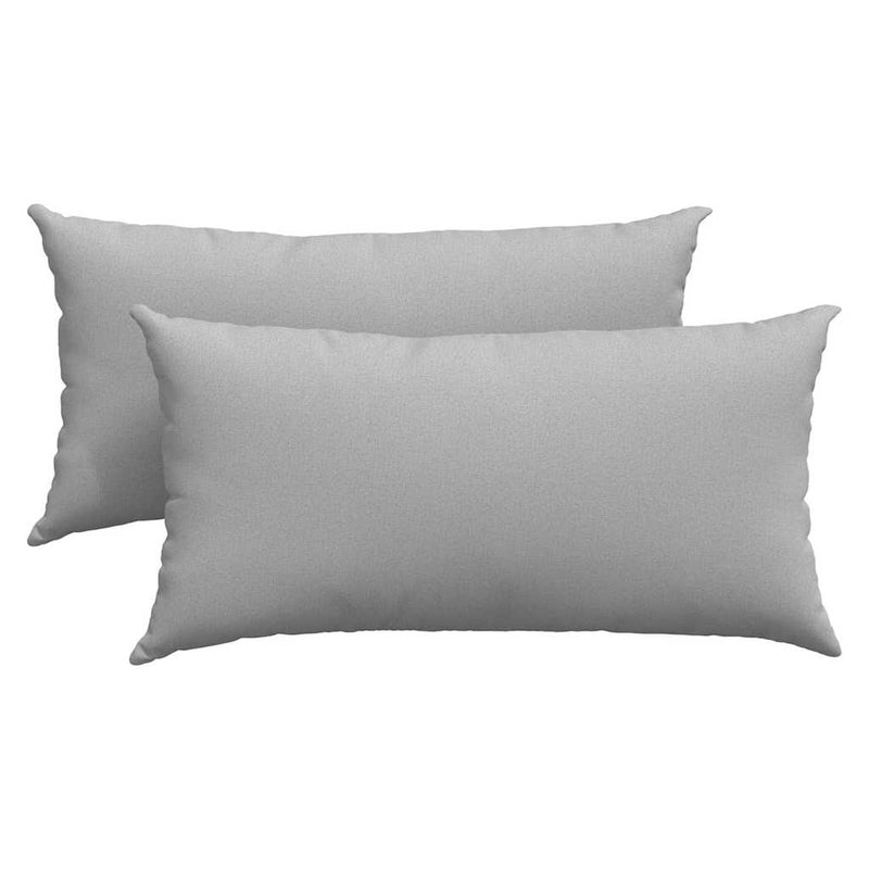 Load image into Gallery viewer, Vidaxl sofa kussens 2 pcs wolkengrijs 80 x 40 cm stof
