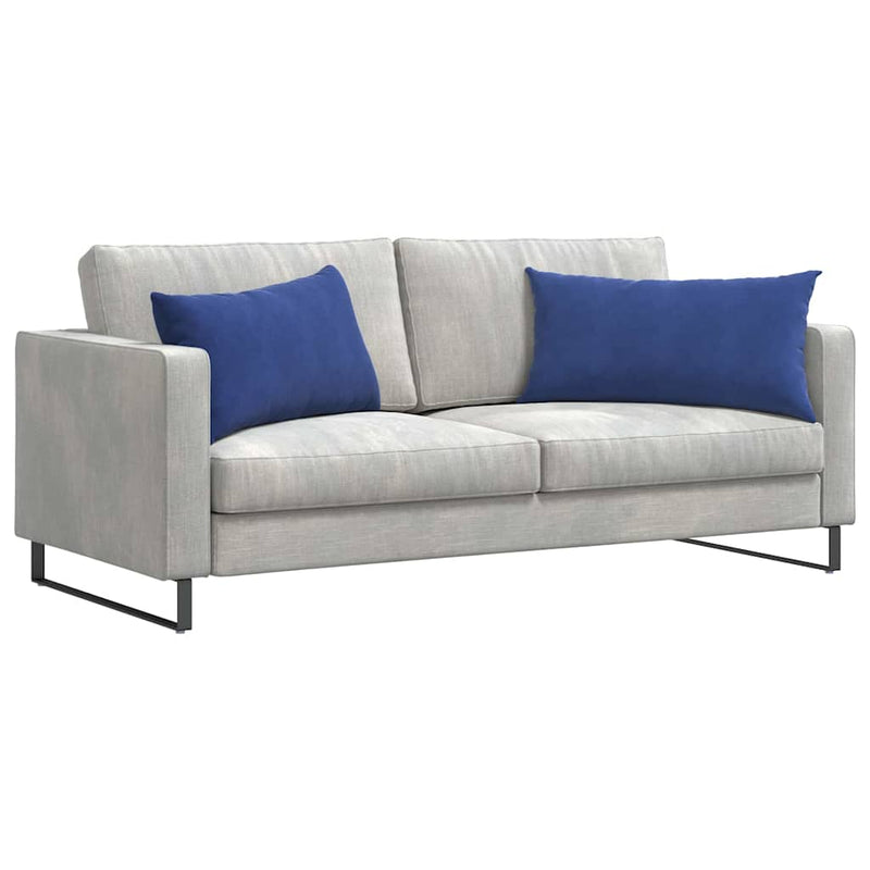 Load image into Gallery viewer, Vidaxl sofa kussens 2 stuks politieblauw 80 x 40 cm cordstof

