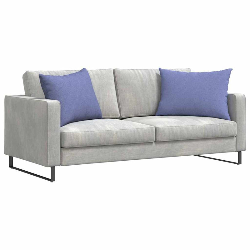 Load image into Gallery viewer, Vidaxl sofa kussens 2 pcs jeans blauw 70 x 50 cm stof

