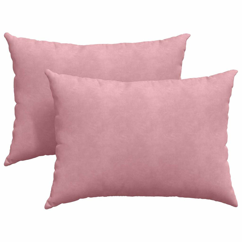 Load image into Gallery viewer, Vidaxl sofa kussens 2 stuks roze 70 x 50 cm cordstof
