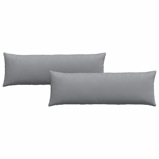 Vidaxl sofa kussens 2 pcs lichtgrijs 120 x 40 cm stof