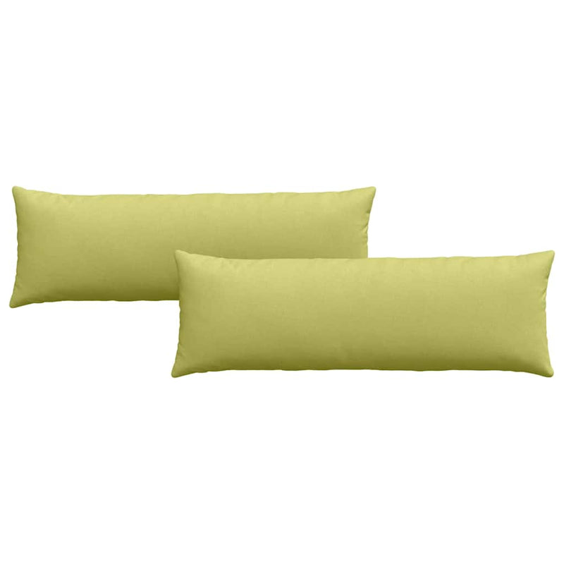 Load image into Gallery viewer, Vidaxl sofa kussens 2 pcs lichtgroen 120 x 40 cm stof
