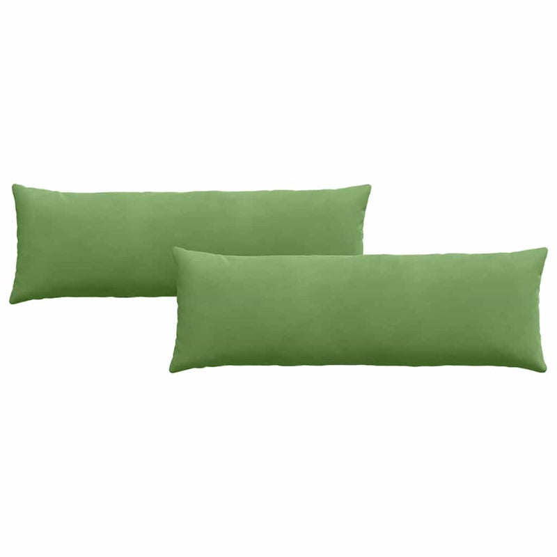 Load image into Gallery viewer, Vidaxl sofa kussens 2 stuks lichtgroen 120 x 40 cm cordstof
