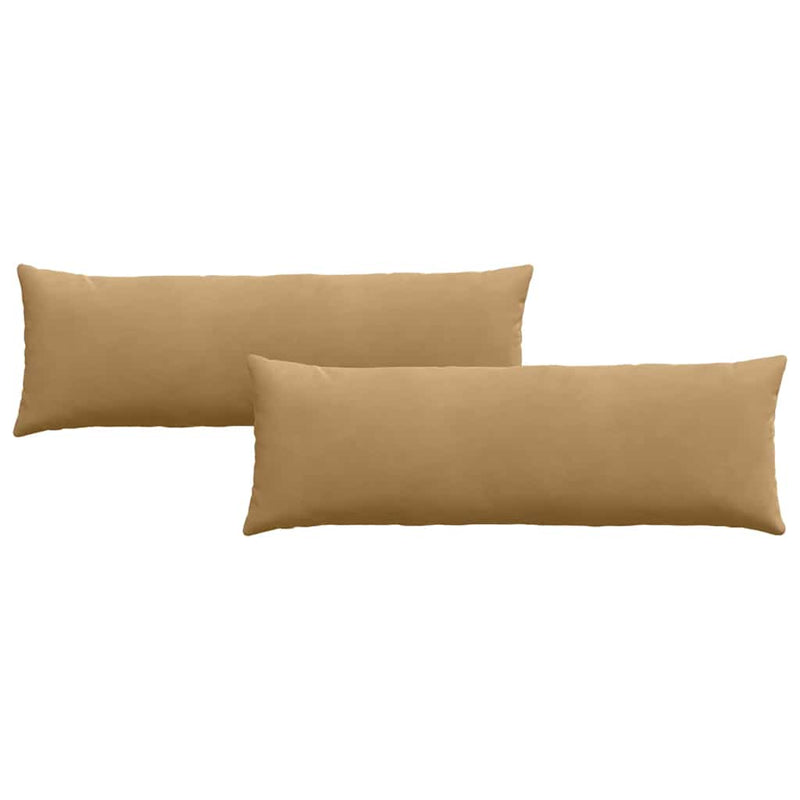 Load image into Gallery viewer, Vidaxl sofa kussens 2 stuks bruin 120 x 40 cm cordstof
