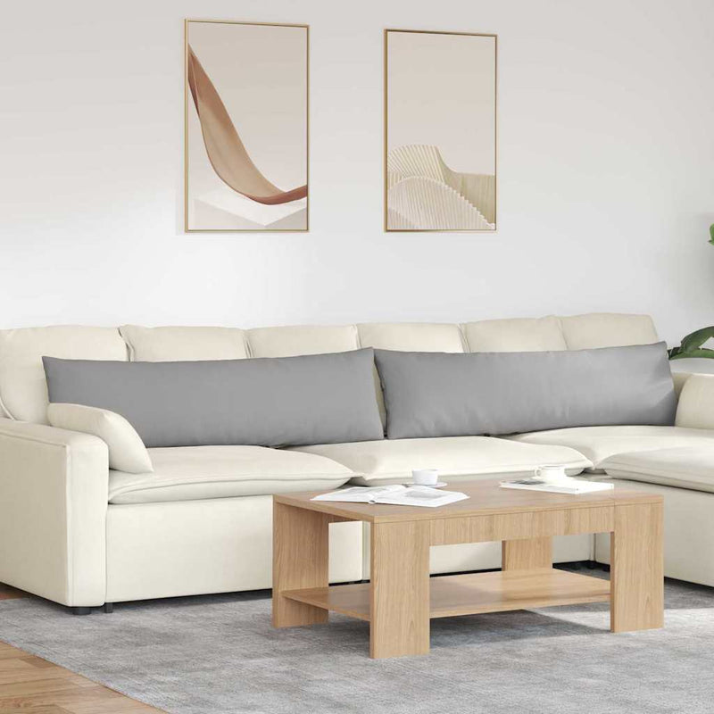 Load image into Gallery viewer, Vidaxl sofa kussens 2 pcs wolkengrijs 145 x 40 cm stof

