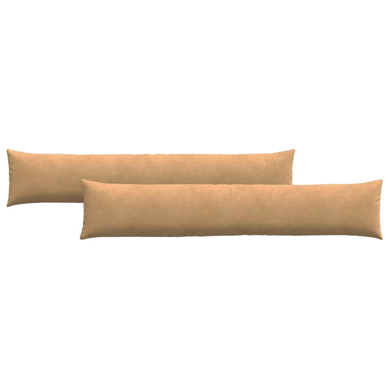 Load image into Gallery viewer, Vidaxl sofa kussens 2 stuks bruin 200 x 40 cm cordstof
