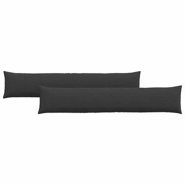 Vidaxl sofa kussens 2 stuks zwart 200 x 40 cm stof