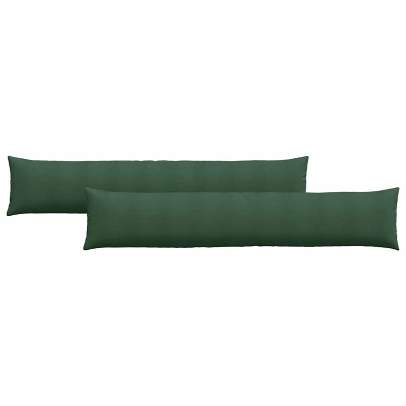 Load image into Gallery viewer, Vidaxl sofa kussens 2 stuks donkergroen 200 x 40 cm cordstof

