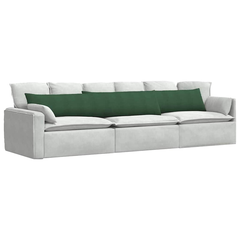 Load image into Gallery viewer, Vidaxl sofa kussens 2 stuks donkergroen 200 x 40 cm cordstof
