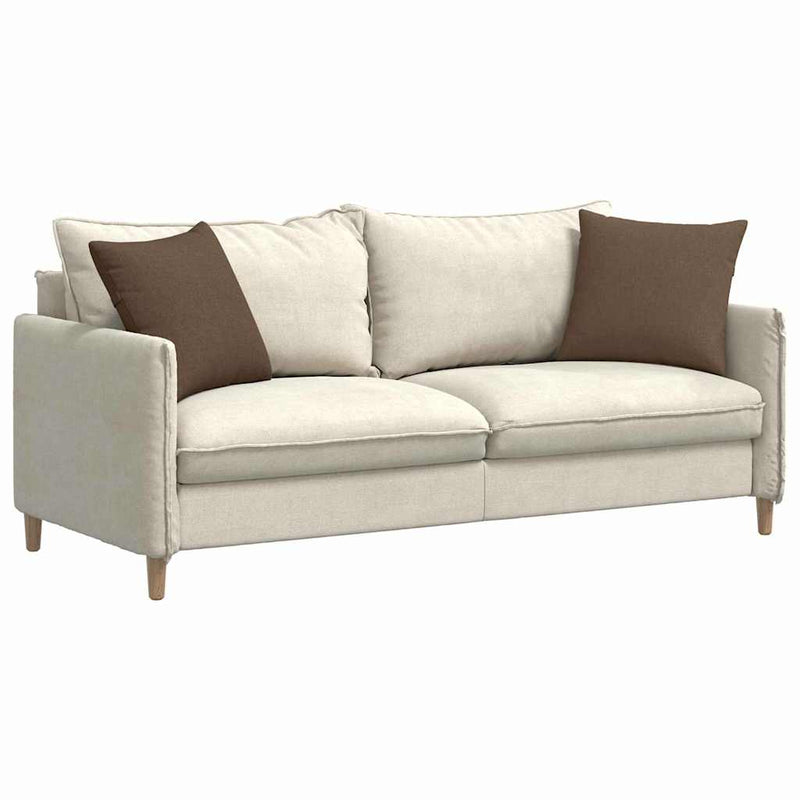 Load image into Gallery viewer, Vidaxl sofa kussens 2 pcs bruin 45 x 45 cm stof
