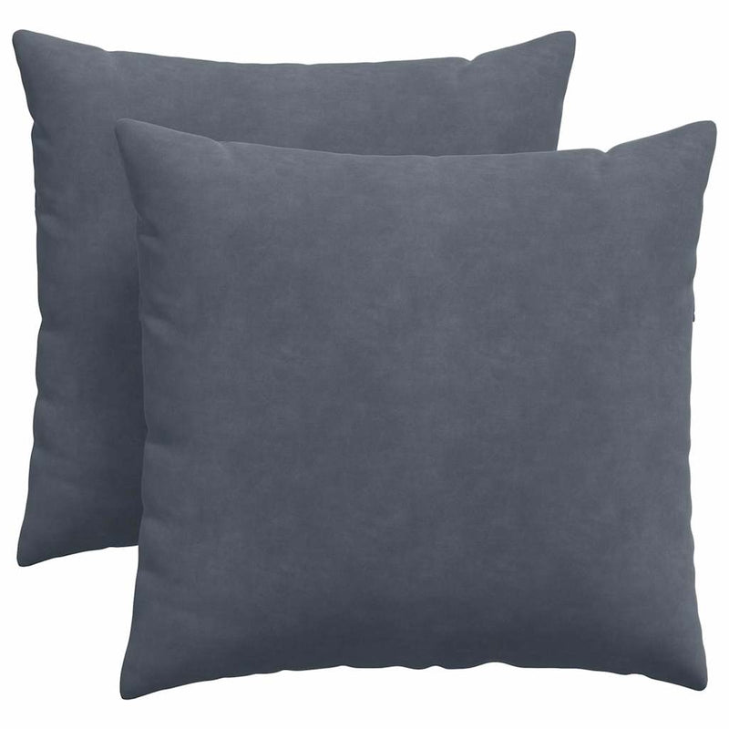 Load image into Gallery viewer, Vidaxl sofa kussens 2 stuks donkergrijs 45 x 45 cm cordstof
