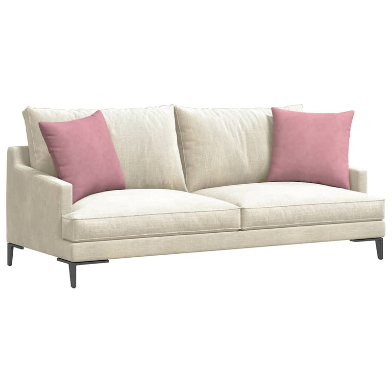 Load image into Gallery viewer, Vidaxl sofa kussens 2 stuks roze 45 x 45 cm cordstof
