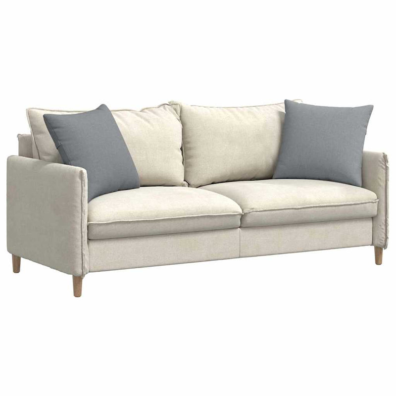 Load image into Gallery viewer, Vidaxl sofa kussens 2 pcs lichtgrijs 50 x 50 cm stof
