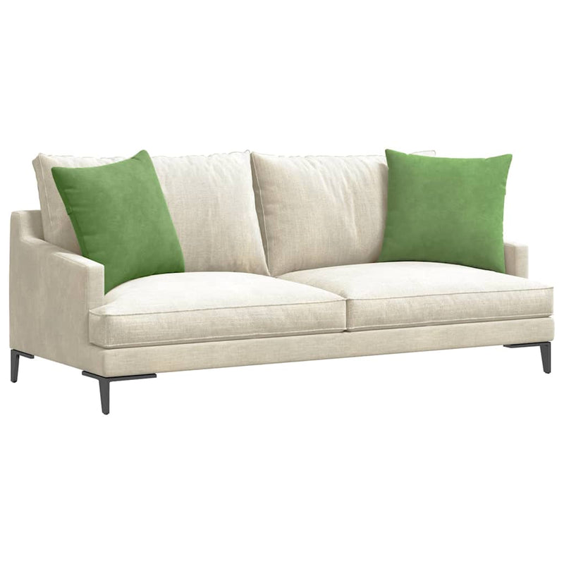 Load image into Gallery viewer, Vidaxl sofa kussens 2 stuks lichtgroen 50 x 50 cm cordstof
