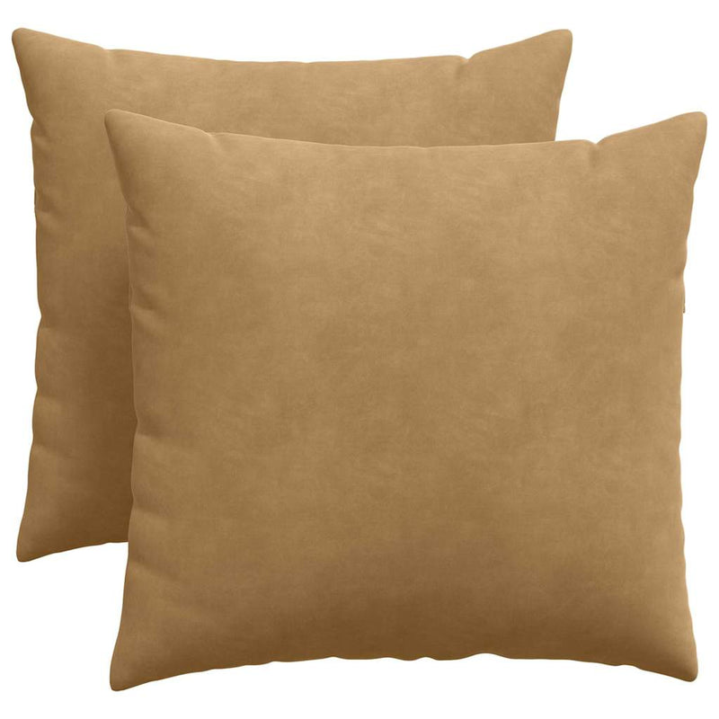 Load image into Gallery viewer, Vidaxl sofa kussens 2 stuks bruin 50 x 50 cm cordstof
